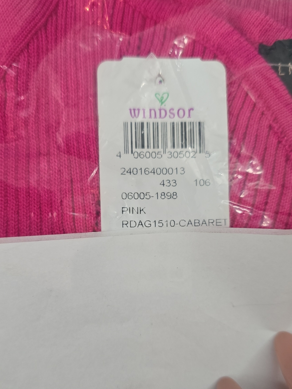 Hot pink Sweater Maxi Dress - Picture 5 of 5